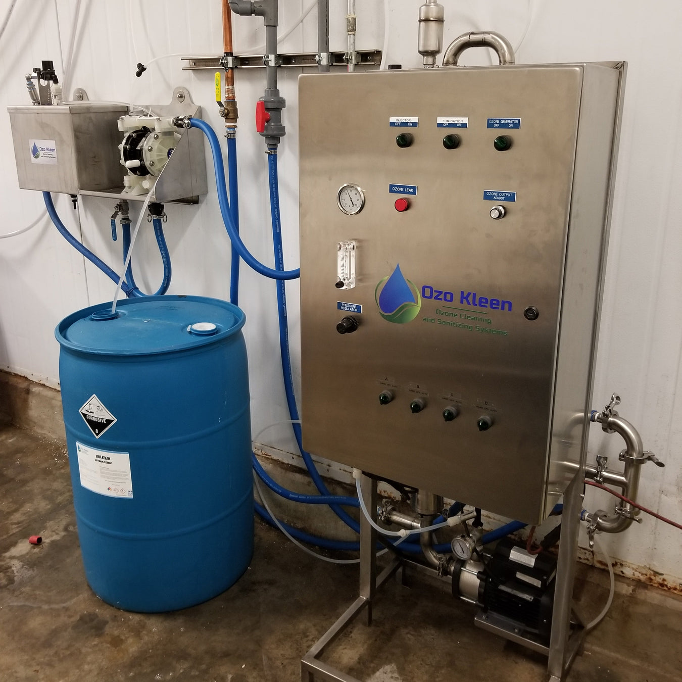 Central Ozone Sanitation Systems